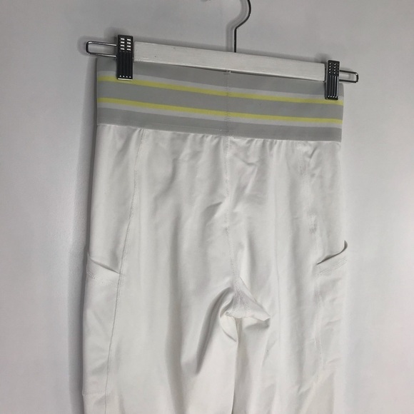 - Aerie Chill Play Move White Leggings Med - Picture 4 of 8